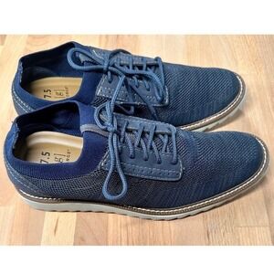 George Blue‎ Stretch Canvas Comfort Sneaker Memory Foam Men's Size 7.5